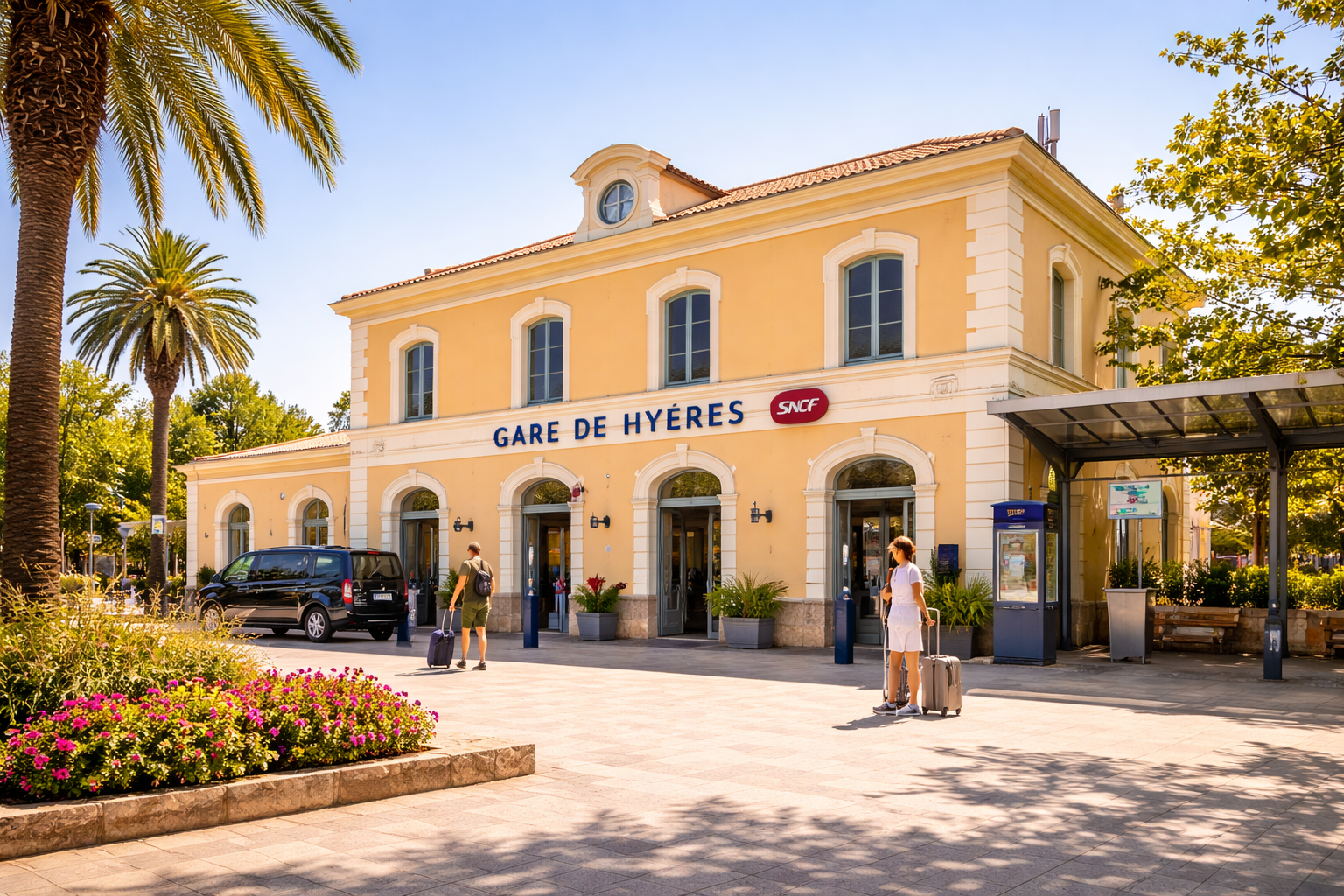Transfert VTC Gare de Hyères - VTC4YOU